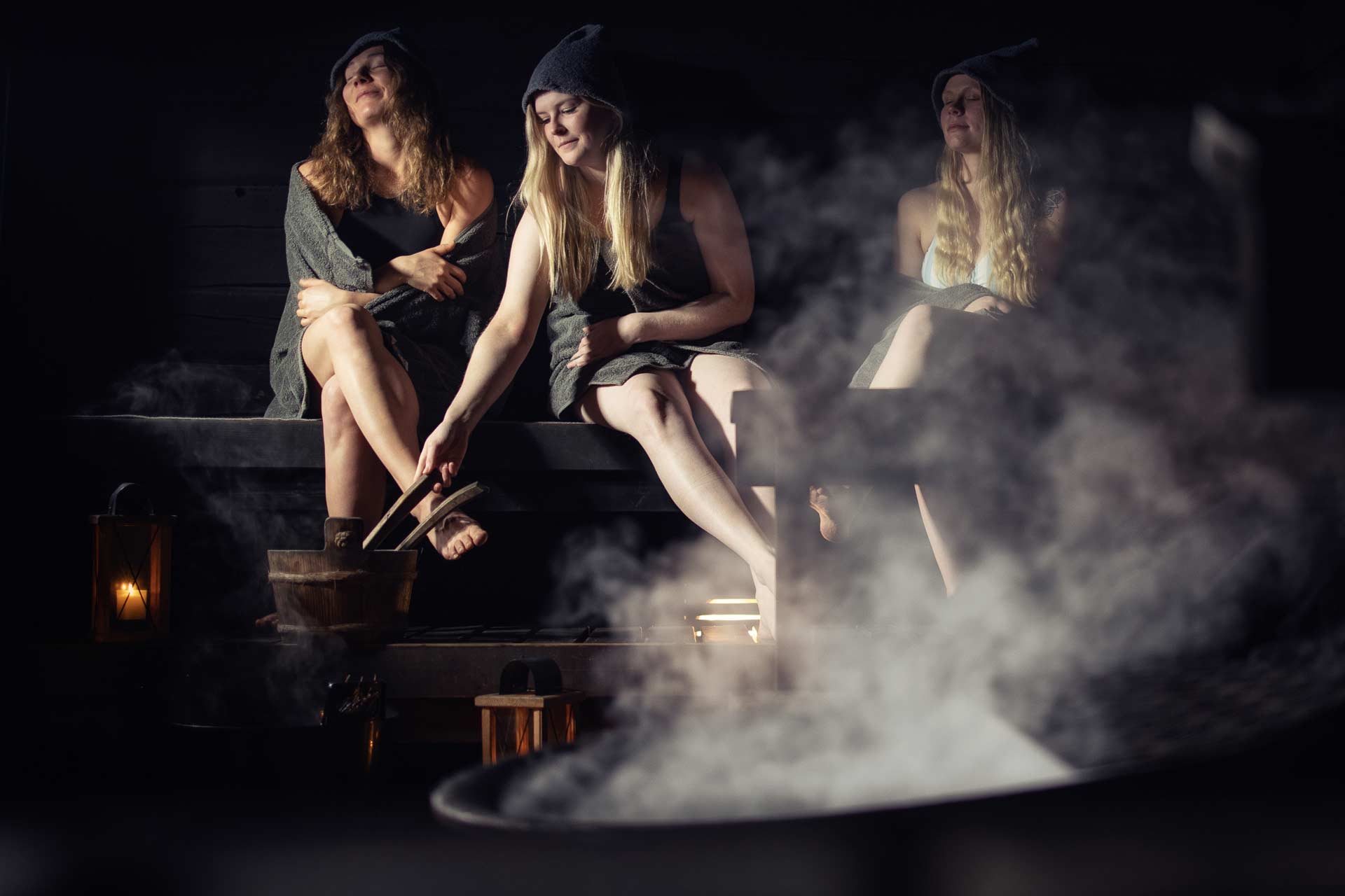 Smoke sauna
