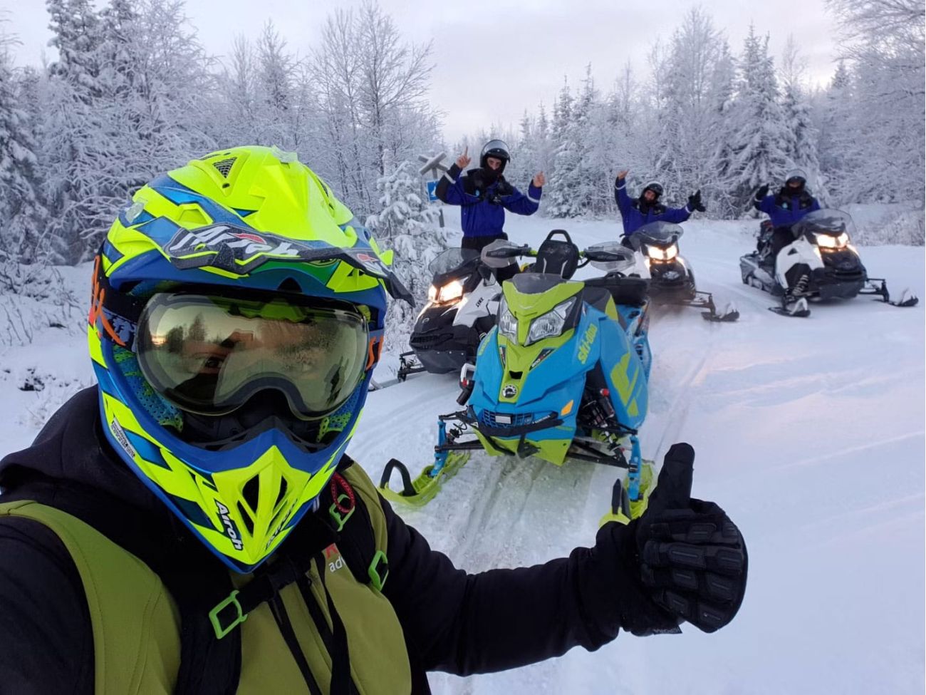 Snowmobile Safari